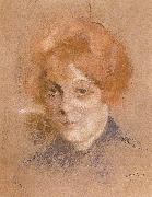 Edouard Vuillard The young woman has red hair Spain oil painting artist